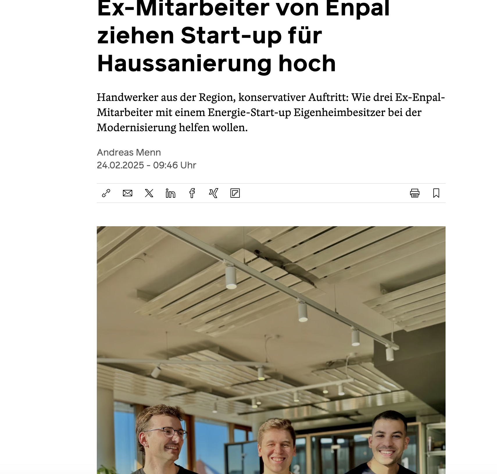 WirtschaftsWoche article preview
